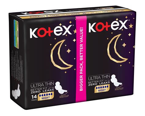 kotex long ultra thin pads|kotex ultra thin overnight.